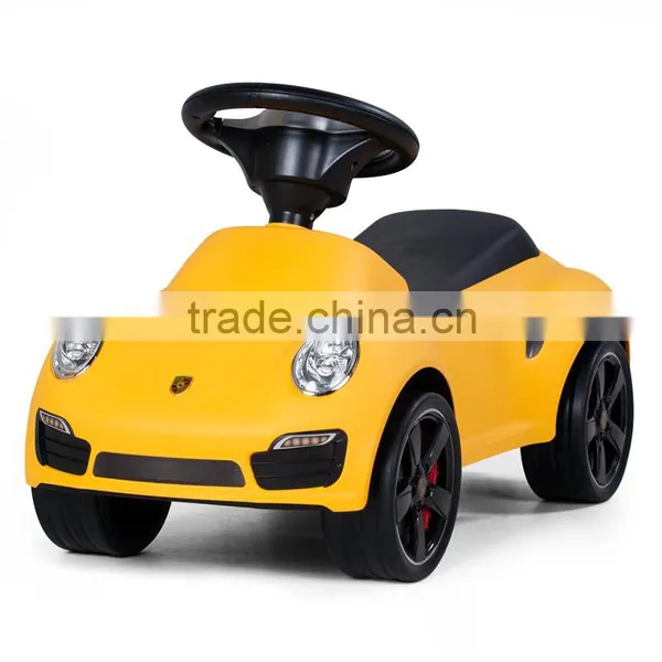 No Need Power Use Foot Pushing Licensed Ride on Car Porsche photo-5