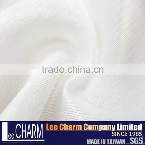 100% Polyester Bridal Dress Silver Shine Fabric photo-3