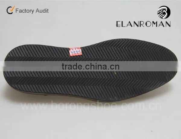 Black Fashion Lace up Leather Shoes for Men in Guangzhou Manufacturer photo-6