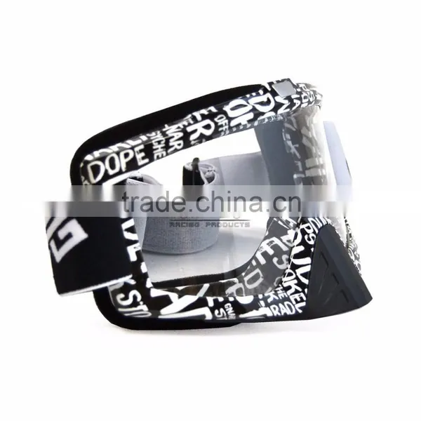 BJ-MG-013 New Arrival Clear Letter Frame Motorcycle Goggle Motorcycle Glasses photo-6