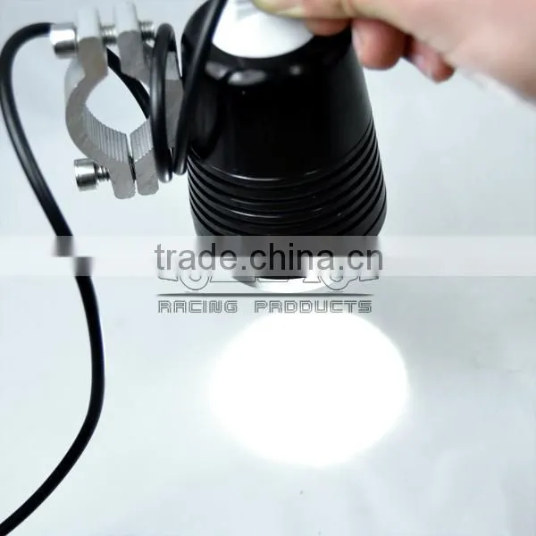 BJ-SPL-001 CNC Spotlight Fog Light Waterproof U2 Driving Flashing 10W Led Spot Light for Motorcycle photo-6