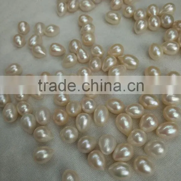 Chinese White Freshwater Pearl Powder Strand photo-3