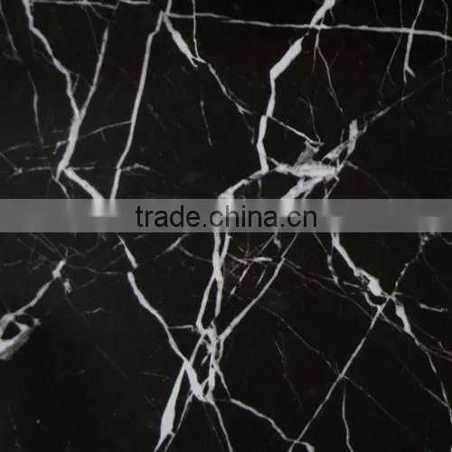 Cheap Popular Black Marble--China Nero Marquina Marble Sales Promotion photo-3