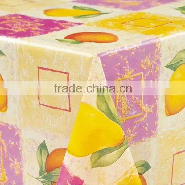 Fruits Design PVC Table Cloths With Non-woven or Flannel Backing for Home photo-4