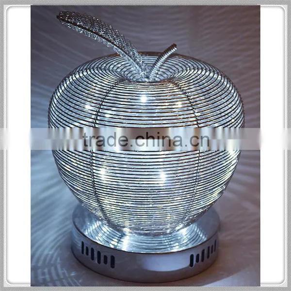 Apple LED Fancy Table Lamp White Table Lamp Indoor Table Lamp Aluminium Table Lamp photo-2