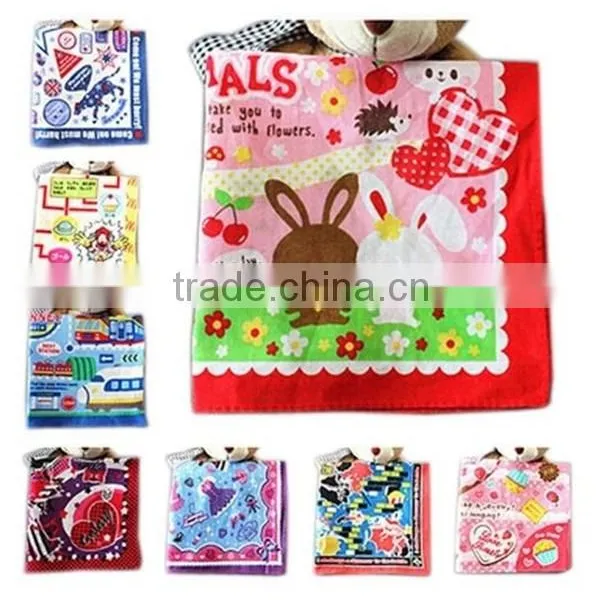 ChildrenTeen Cartoon Animation Animal Print Handkerchief Set,10 PCS photo-3