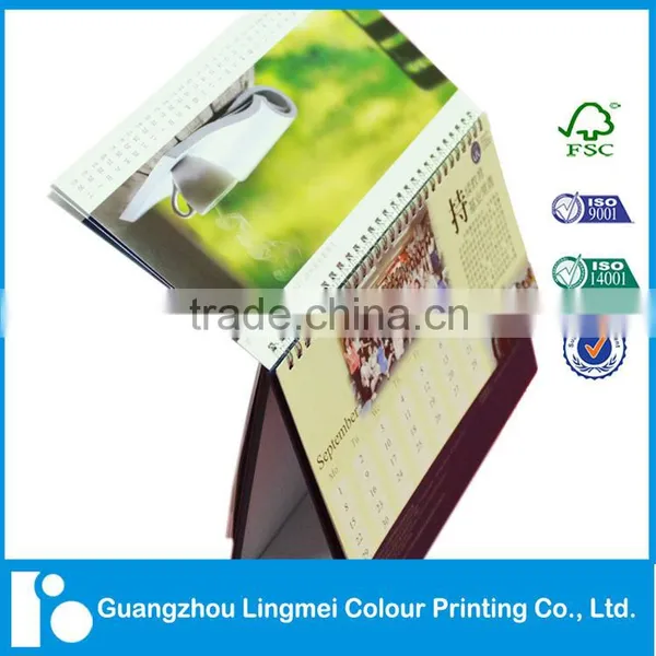 Table Calendar Printing, Desk Calendar With Memo Pads photo-2