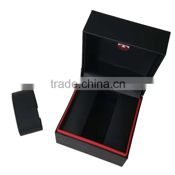 Luxury Leather Empty Watch Case Storage Box. photo-2