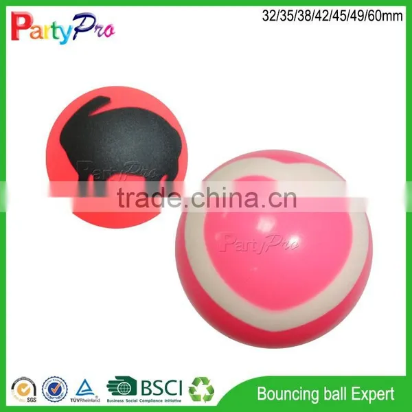 Hot New Products for 2015 Best Wholesale Websites China 3D Figure Paper Card High Bouncing Rubber Ball photo-2