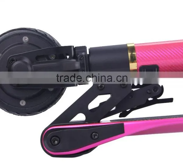 Lightweight Carbon Fiber Material Electric Mobility Scooter With 24V 8.8AH Samsung/LG Battery, Only 6.9KG Weight photo-6