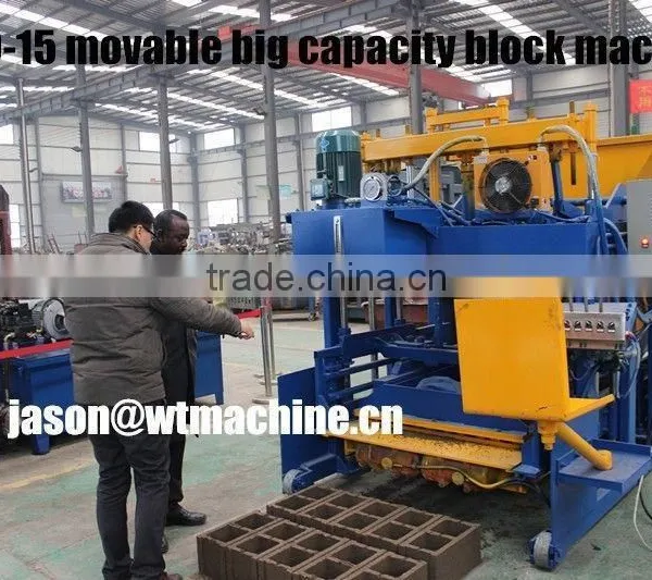 WT10-15 Hot Sale Construction Wall Low Price Cement Block Making Machine photo-6