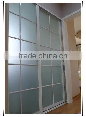 Fashion Patterns Price of Aluminum Sliding Door With Grill Design in High Quality photo-4