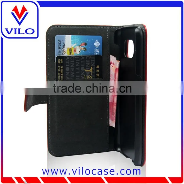High Quality PU Leather Wallet Case for Iphone 6 photo-5