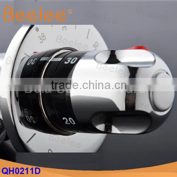 DN15(G1/2) Brass Thermostatic Mixing Valve,Adjust the Mixing Water Temperature Thermostatic Mixer photo-5