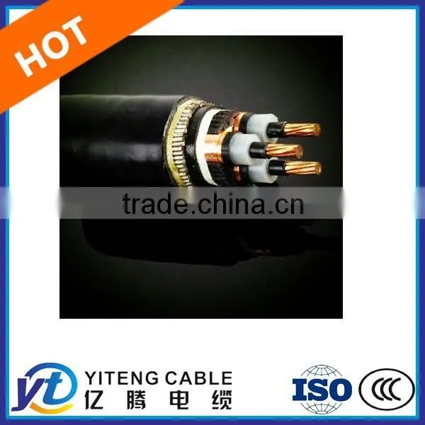 Copper Conductor/ XLPE Insulation/ Steel Wire Armoured Power Cable photo-2