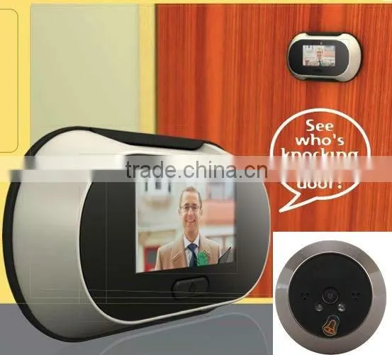 Message Taking Door Spy Hole Viewer With Auto Photo Shooting and Video Recording