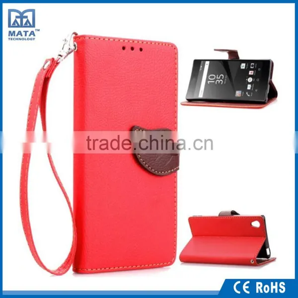 Customized High Quality Multicolor Phone PU Leather Case for Sony Xperia Z5 photo-6