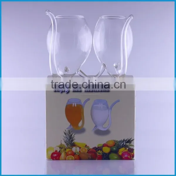 Wholesale Long Sucking Cups Red Vampire Wine Glass for Bar Drinkware photo-5