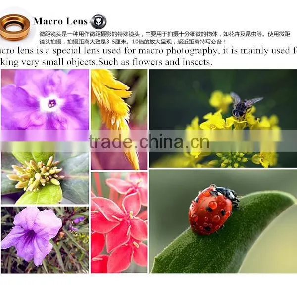 Universal 3 In 1 Mobile Phone Lens For Blackberry photo-3