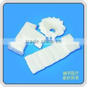 Professional Manufacturer Bleached Different Sizes Surgical Tape Pad of Wool photo-3