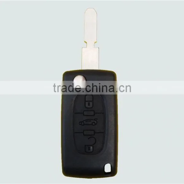 Lowest Price Replacement Citroen Remote Car Key For 3B 406 Flip Car Fob Shell Blank Citroen C2 C3 C4 C5 C6 Remote Key photo-3