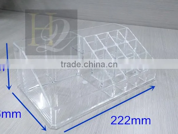 Acrylic Jewelry & Cosmetic Storage Display Boxes Two Pieces Set photo-2