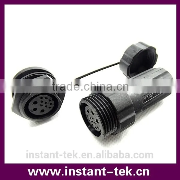 INST Plug and Socked IP68 Waterproof Wire Connectors 22mm M22 photo-5