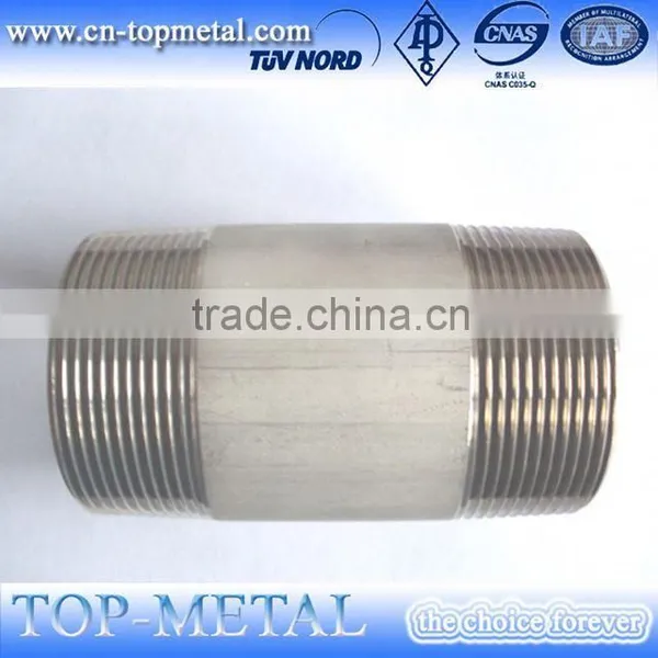 Stainless Steel Male Thread Long Double Nipple photo-6
