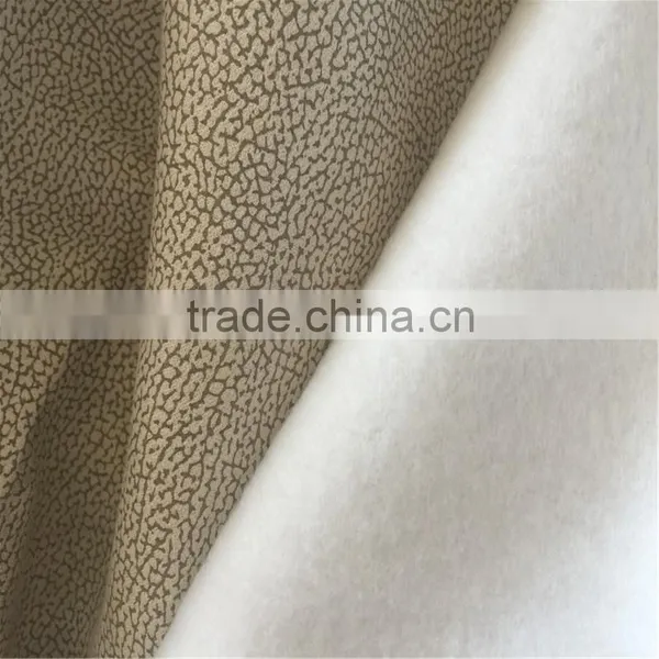 2015 Hot Sale Suede Bonding With Single Face Cotton Flannel photo-3