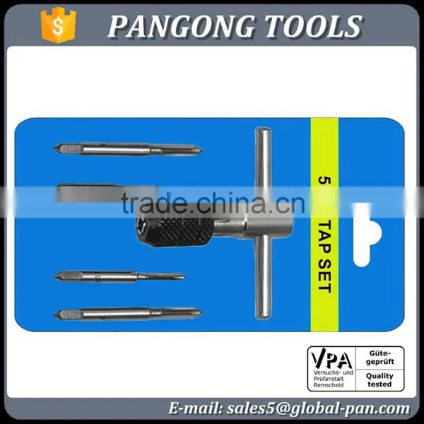 5PC Hss or Alloy Steel Tap Set Metric Size Hand Tools photo-3