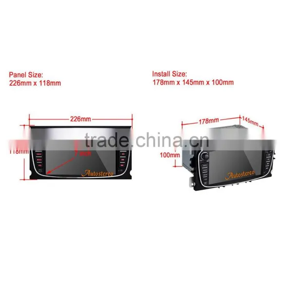 Android 4.4 Car GPS Navigation System Auto Stereo For Ford 2007+ photo-4