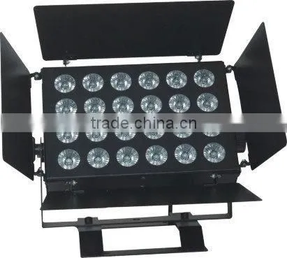 Unique Design RGBW/RGBY 24PCSx8W LED Wall Wash Light/ 24PCS Matrix LED Beam Light/ 8W LED Stage Light Wholesale photo-2
