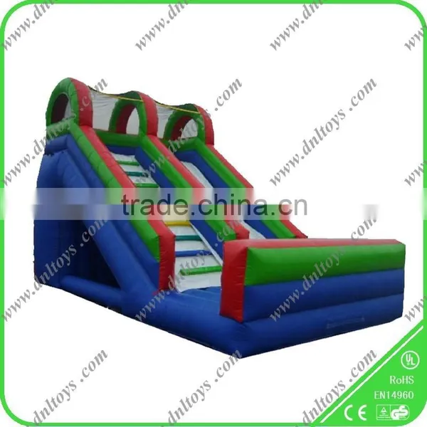 Inflatable Cheap Popular Indoor Playground, Playground Equipment With Plastic Slide photo-2