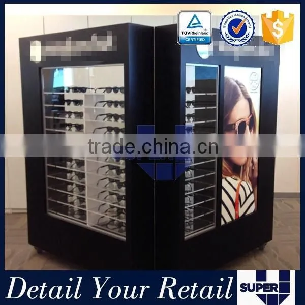2016 Eyewear Shop Furniture Factory Price Best Design Movable Practical Eyewear Display Cabinet photo-4