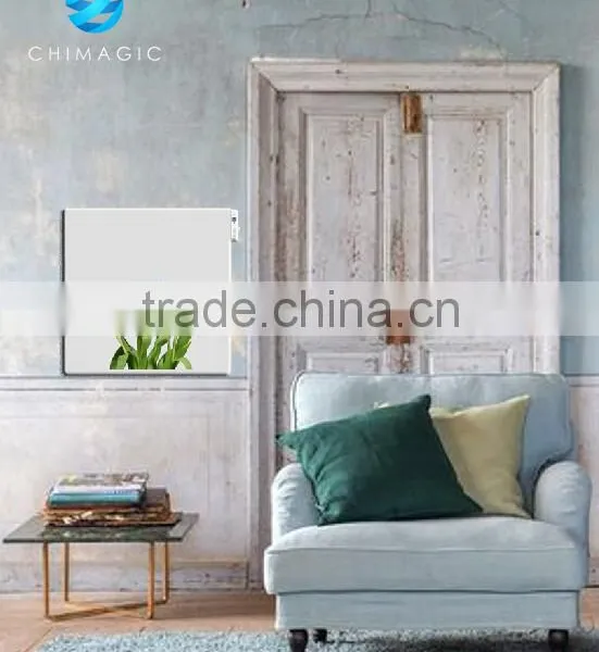 convector with colorful picture in the surface
