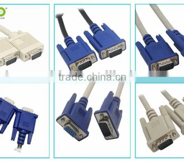 New Export Male to Male15pin Vga to Vga Cable photo-6