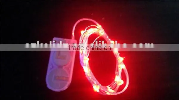 LED Red Copper Wire Light String photo-4