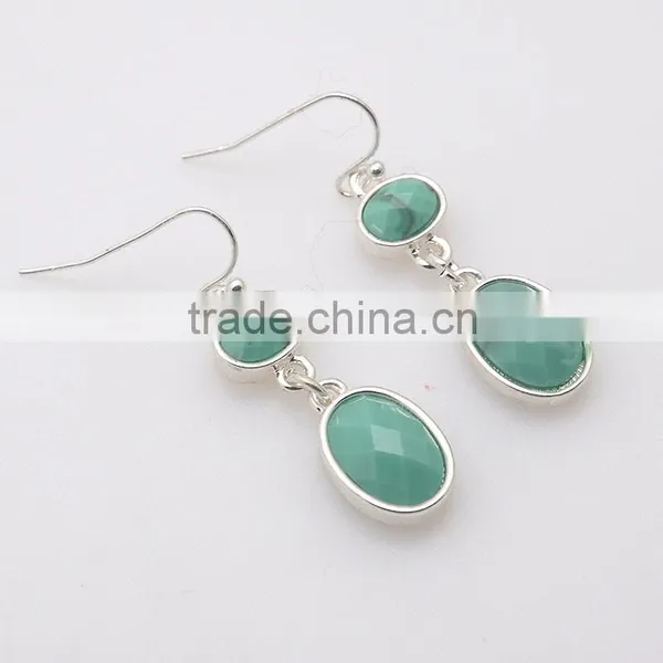 Hot Sale Cheapest Bulk Green Resin Ruby Series Statement Jewelry Set Supplier's Choice photo-3