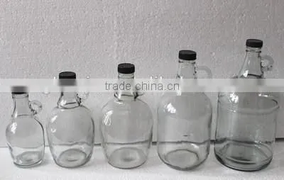 500ml Empty Round California Glass Wine Bottle With Screw Plastic Lid photo-6