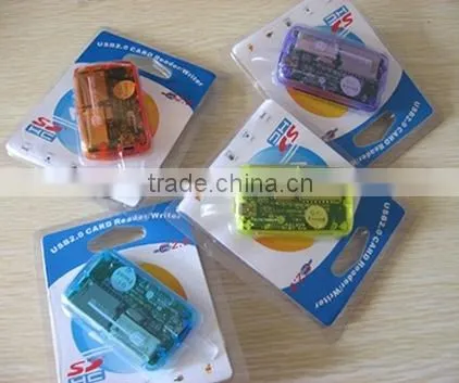 USB2.0 all in 1 card reader(Model#PG-CRW-239)