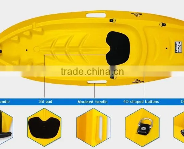 Popullar! Single Person Plastic Pool Boat For Kids Present photo-2