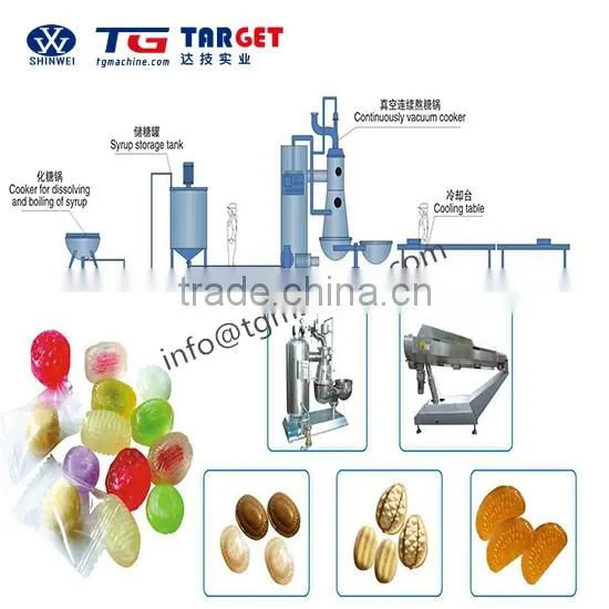 Factory Price Industrial CE Ceitification Die-formed Hard Candy Production Line photo-2
