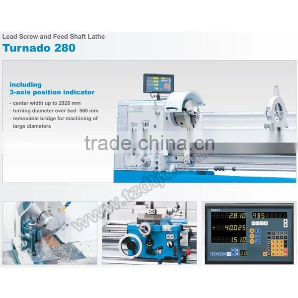 Turnado 280/1500 Lead Screw and Feed Shaft Lathe photo-3