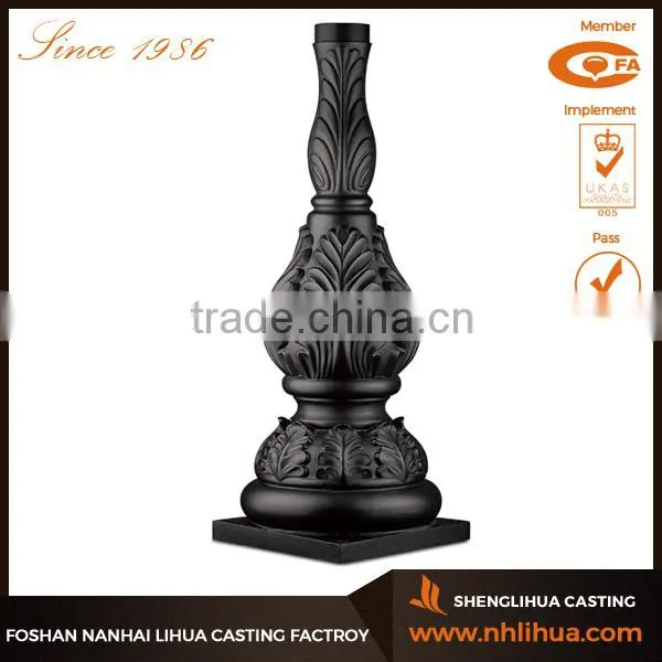 A050 Decorative Lighting Accessories Cast Metal Lamp Base