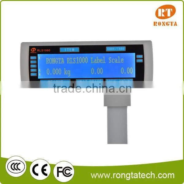 30kg Digital Weighting Label Printing Scale, Store up 10,000 PLU photo-4