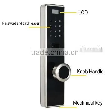 New Design Digital Fingerprint Door Lock photo-2