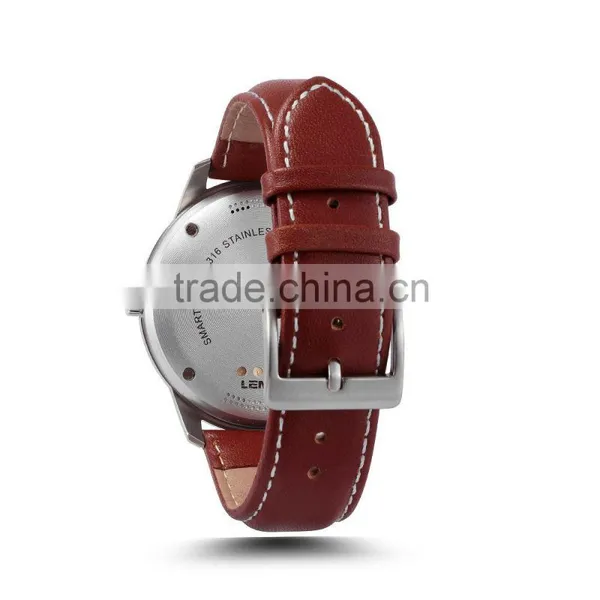 LEM1 Bluetooth Smart Watch Fashion Wrist Smartwatch Round Wristwatch Wearable Digital Device for IOS Android Phone PK UC08 photo-3