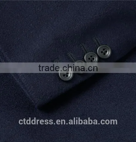 Custom Wool Long Overcoats for Men photo-3