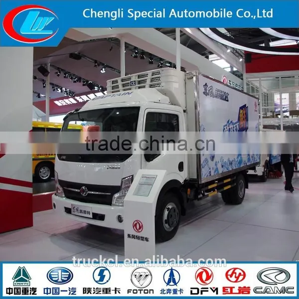 HOT SALE!!! Dongfeng 4*2 Cold Ice Refrigerator Truck 4*2 Chilling Van photo-4