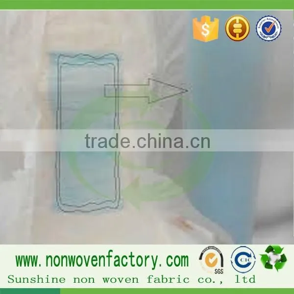 Hydrophilic Nonwoven Polypropylene Production, Comfortable Soft, the Most Suitable Material for Diaperspoly100% of Propylene photo-5